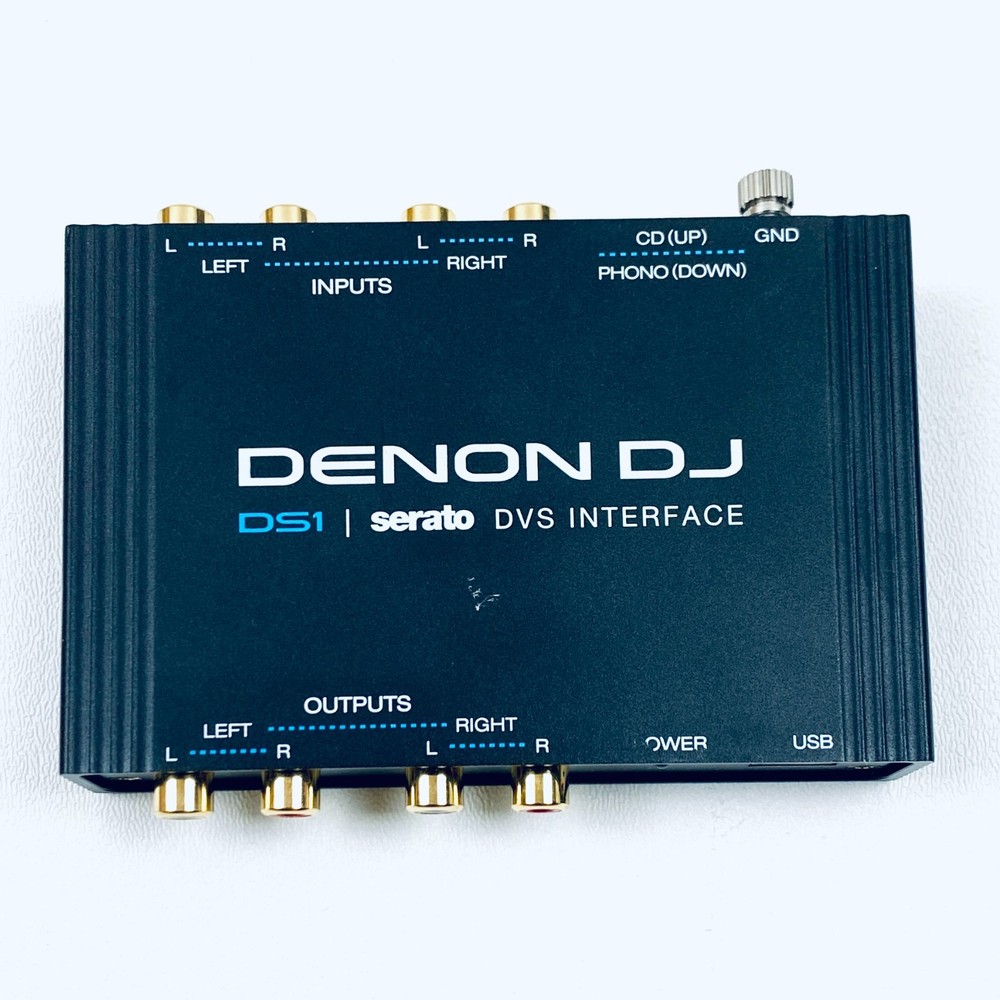 Denon DJ DS1 Professional 2 Channel Serato DJ DVS Interface