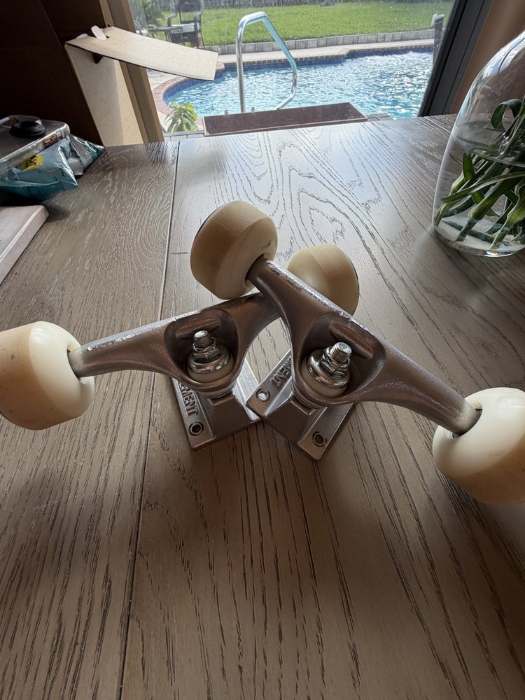 Element Skateboard Trucks, wheels, & bearings Lightly Used W/ Hardware