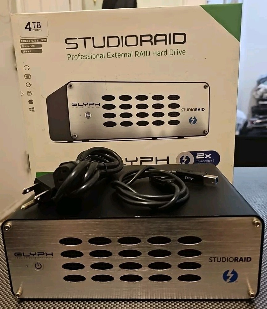 Glyph STUDIORAID 4 TB w/ Thunderbolt 2 & USB 3.0