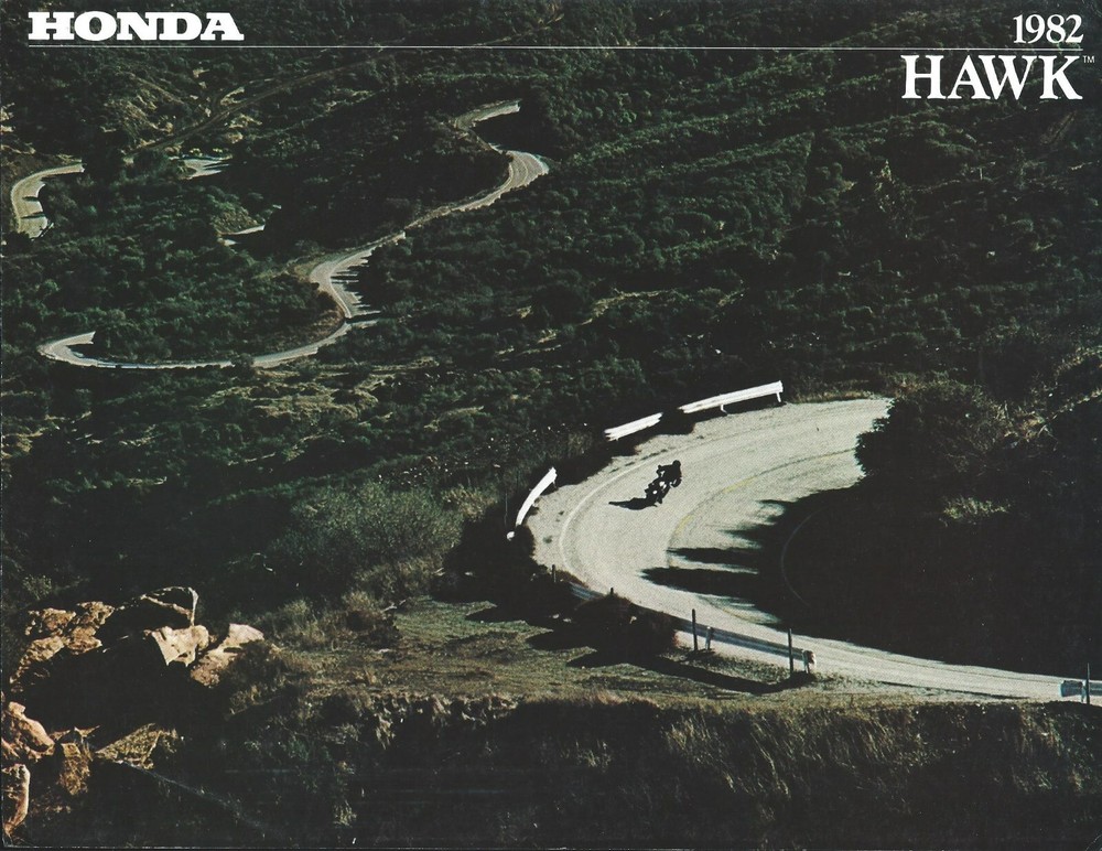 Motorcycle Brochure - Honda - Hawk - 1982 (DC720)
