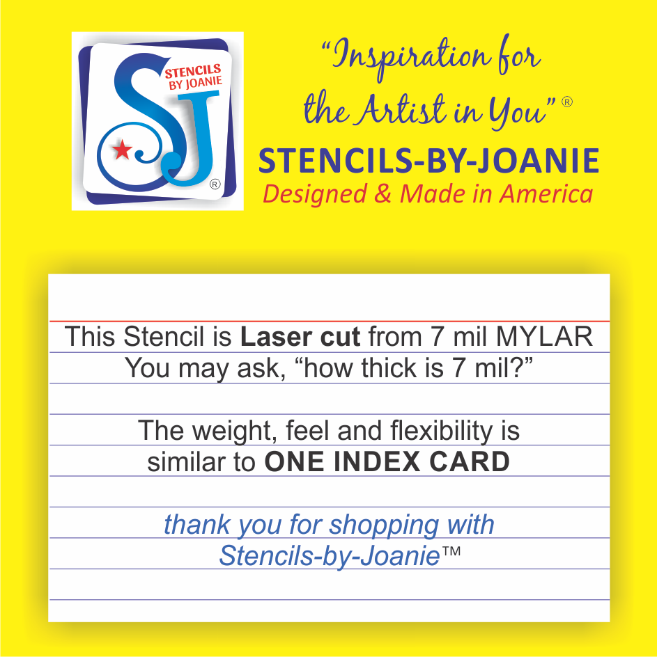 Joanie Stencil Instant Human Add Coffee Kitchen Java Funny Home DIY Craft Signs