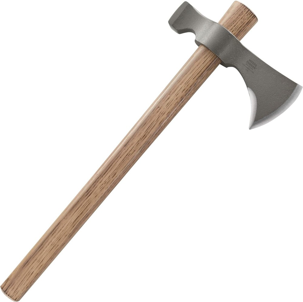 Rugged Forged Versatile Tomahawk Axe: Carbon Steel Blade, Hickory Handle
