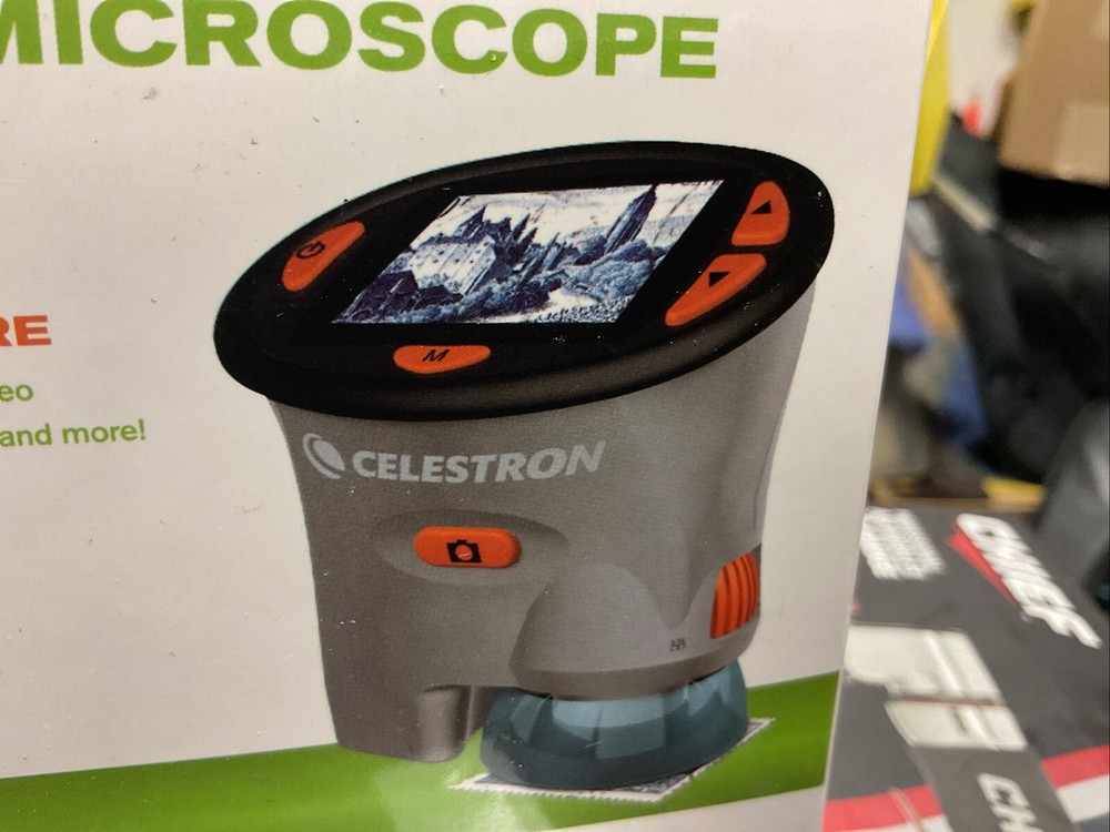 Celestron NEW LCD Portable Handheld Digital Camera Microscope Mini Scope 200x