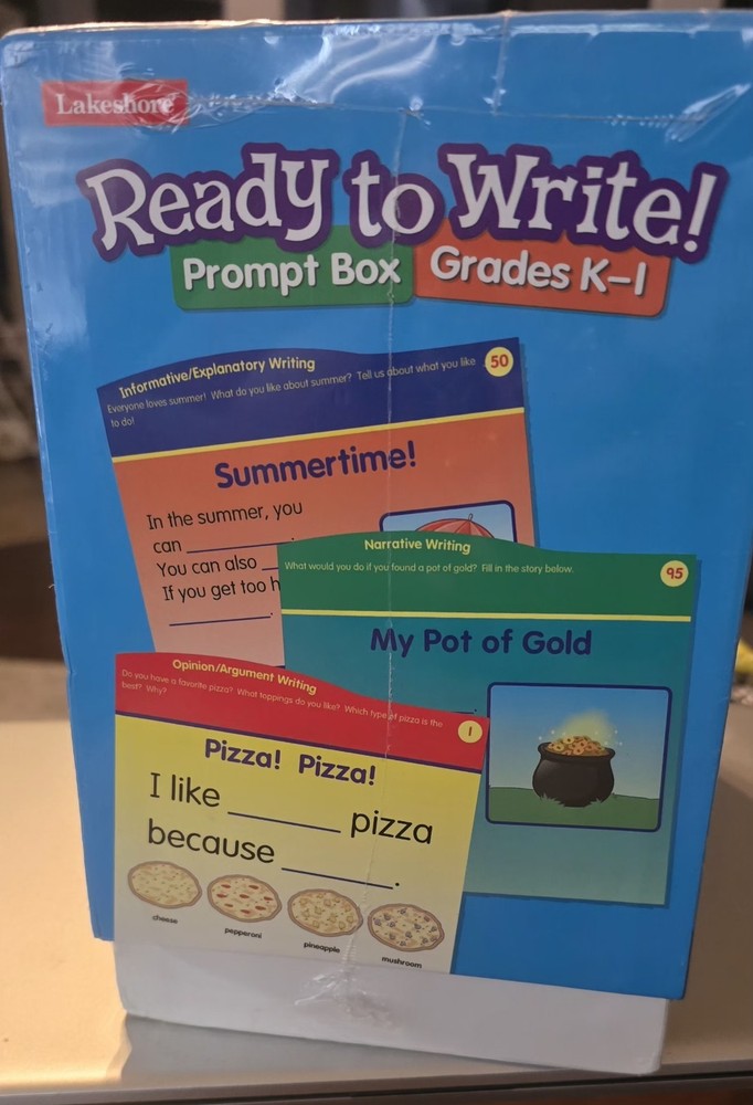 Ready to Write! Prompt Box Grades K-1
