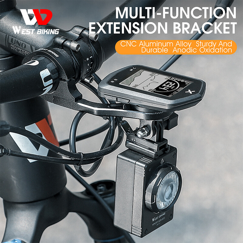 Bicycle GPS Computer Camera Mount Holder for Handlebar Garmin/Bryton/Wahoo