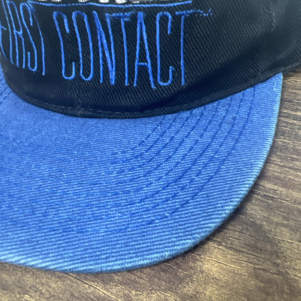 Vintage 90’s Star Trek First Contact SnapBack Hat Cap Paramount