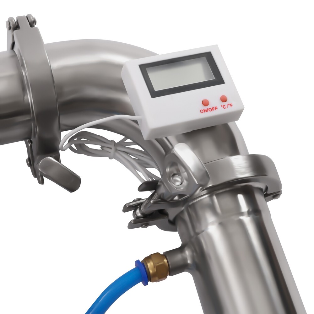 2" Still Moonshine Reflux Distilling Column Brew Bear Wine Making Tool Stainless