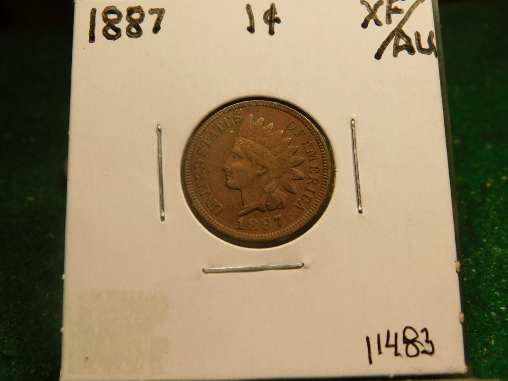 1887 Indian Head Cent    Item #11483