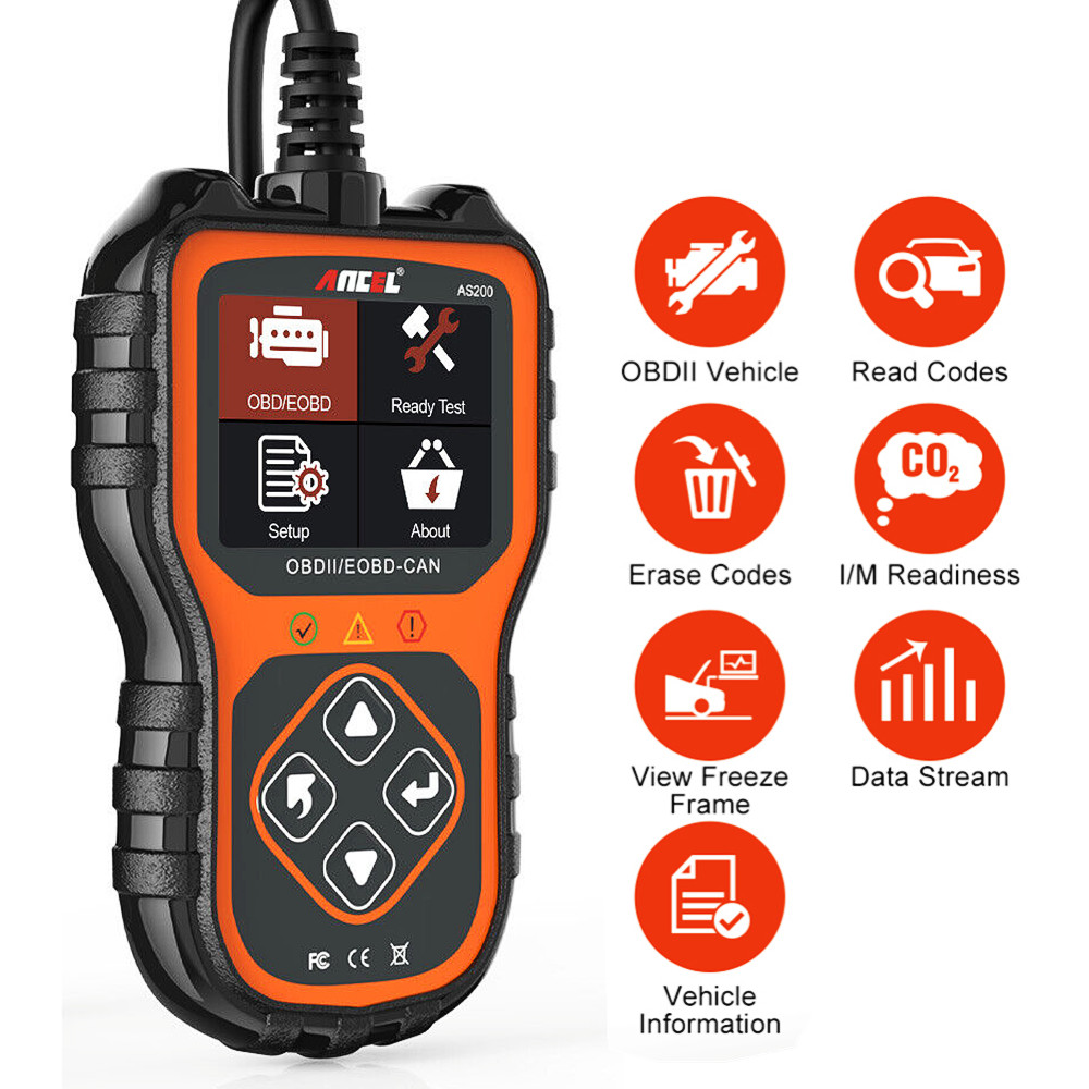 Check Engine OBD2 Code Reader Reset Light OBD Scanner Automotive Diagnostic Tool