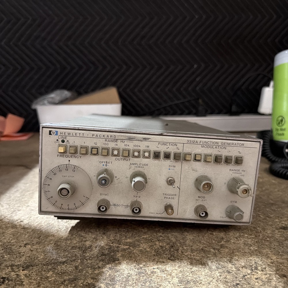 HP 3312A Function Generator modulation *untested*