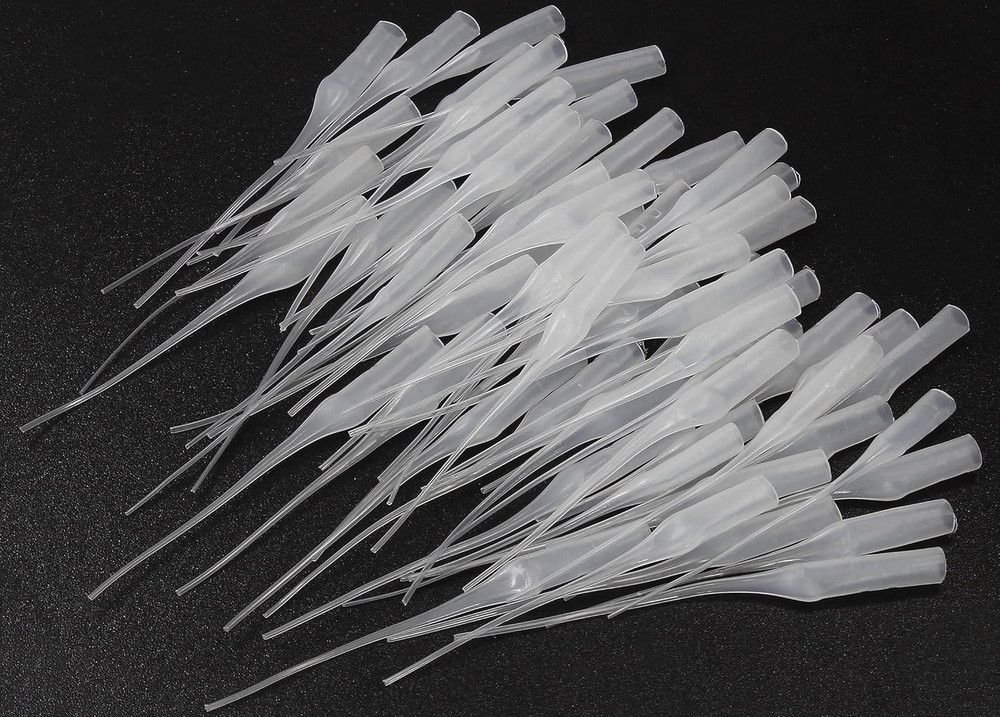 200Pcs Micro CA Glue Tips, Precision CA Applicator Tips Glue Tip Extender for DI