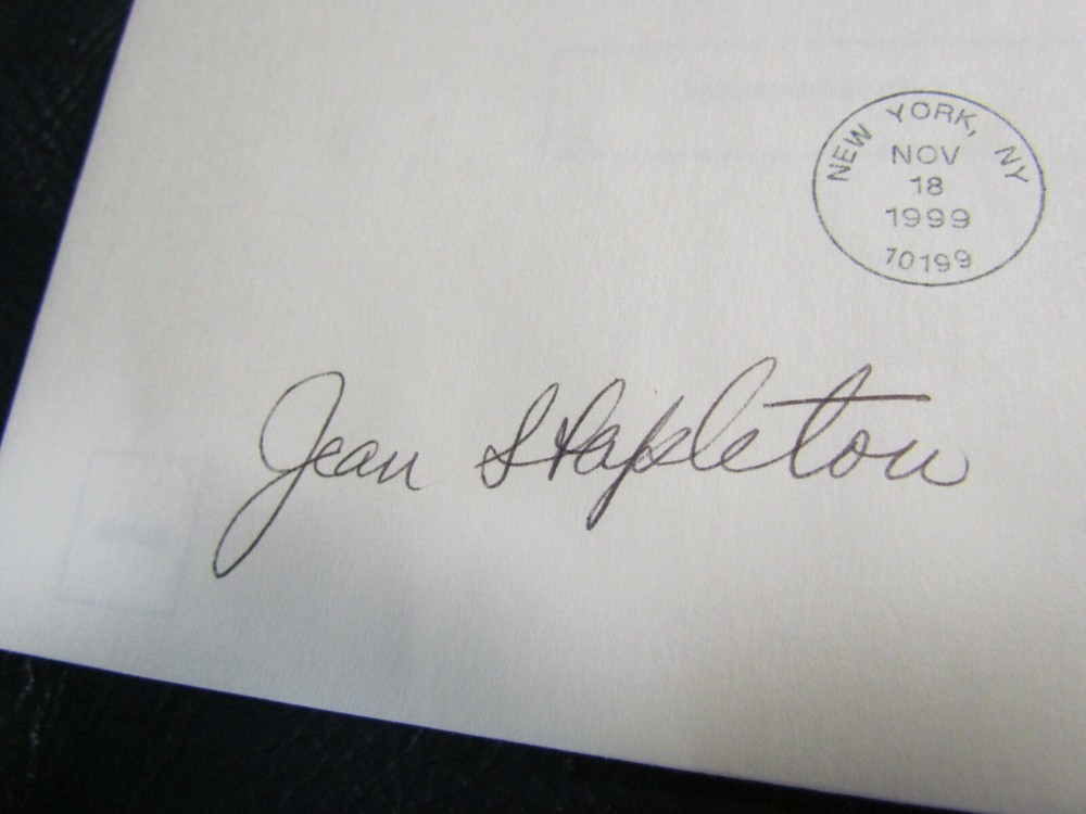 Jean Stapleton Signed Autographed 1st First Day Cover Envelope