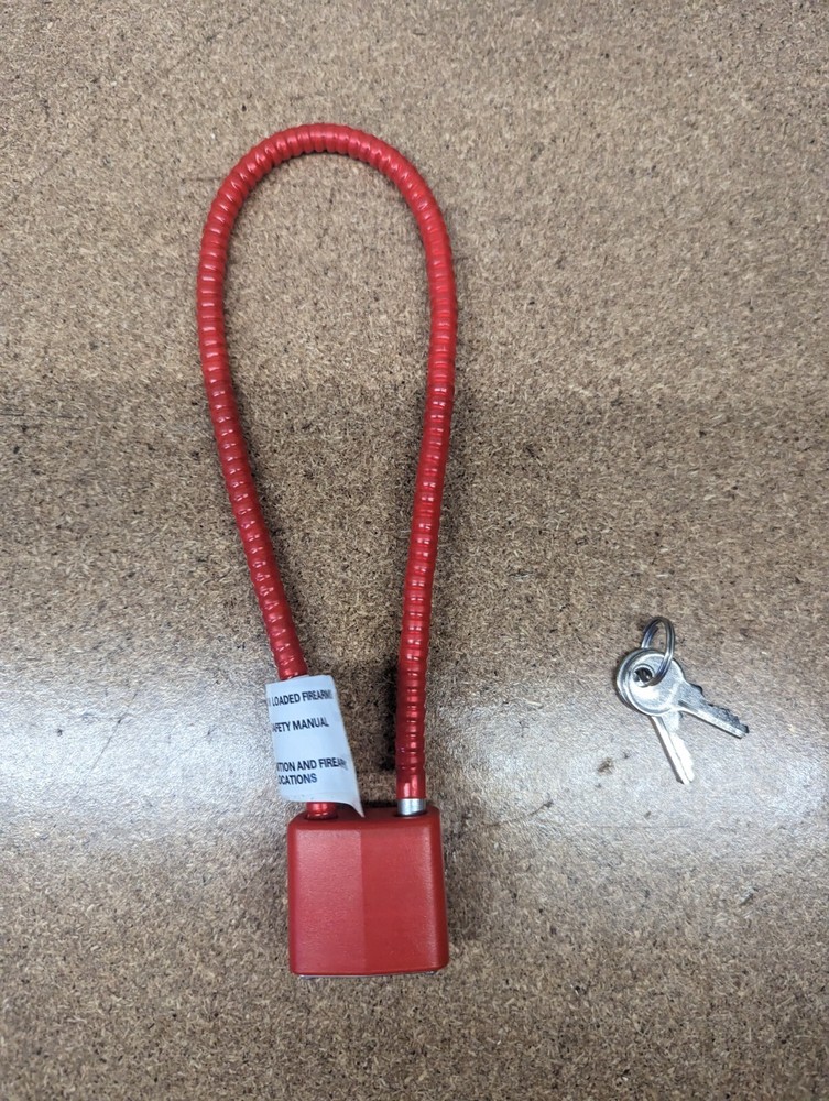 RED CABLE LOCK 30MM UMAREX