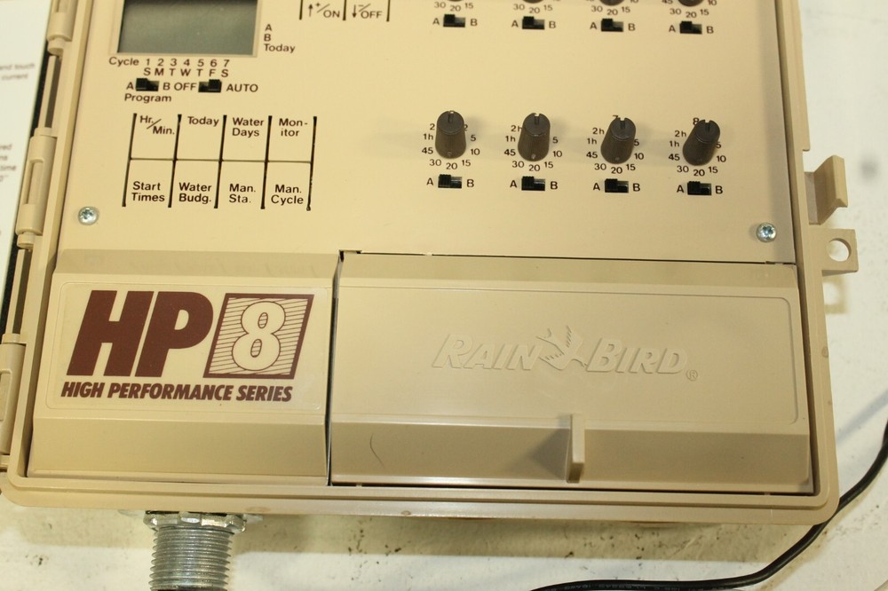 RainBird Automatic Sprinkler Controller HP 8