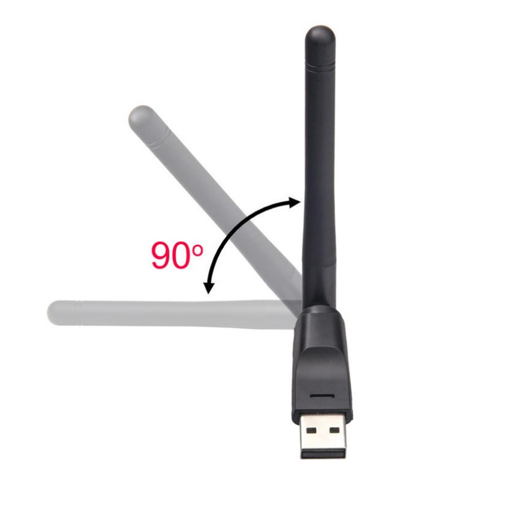 MT7601 USB Adapter 150Mbps Desktop PC Laptop Compatible