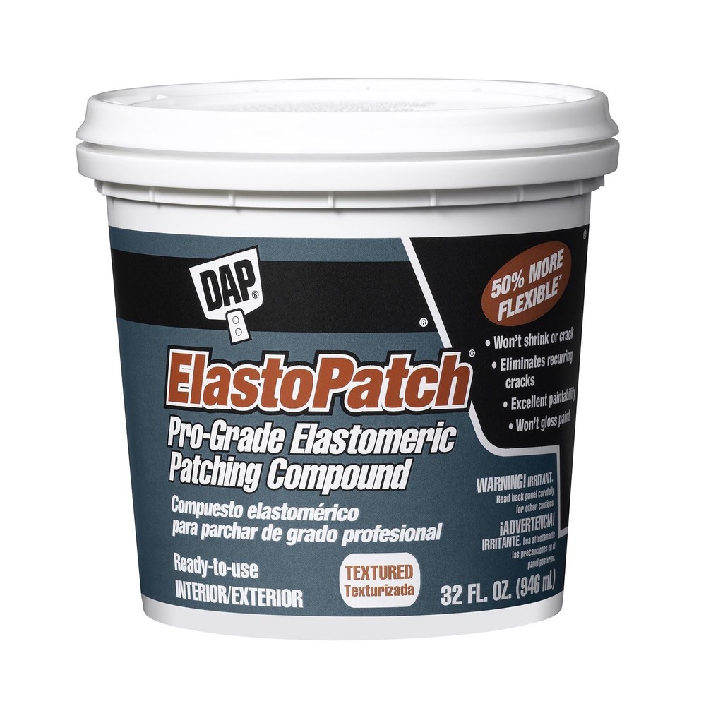 Dap ElastoPatch Ready-to-Use Off-White Textured Indoor/Outdoor Elastomeric Patch