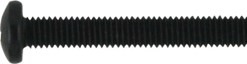 STANDARD PANHEAD PHILLIPS BOLT 1-1/4" BLACK