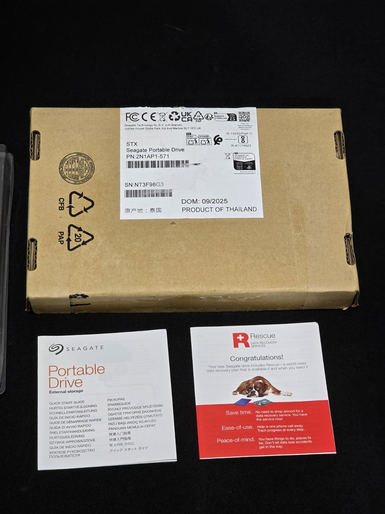 Seagate Portable HDD 1TB STGX1000400