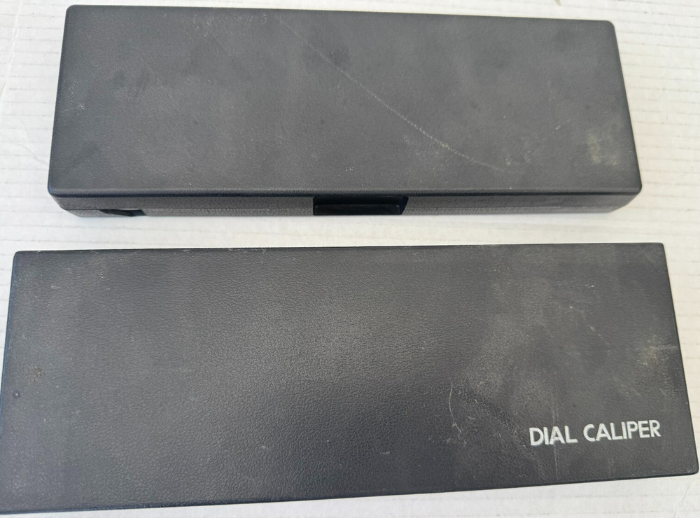 Set of 2 Precision Measuring Tools Digital Caliper & NSK Dial Caliper w/ Case