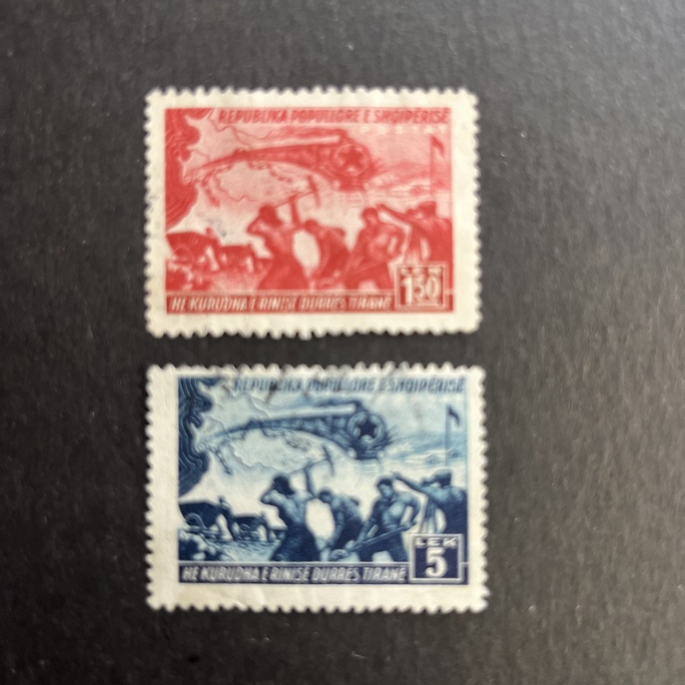 1948 Albania Sc. 426 428 Used