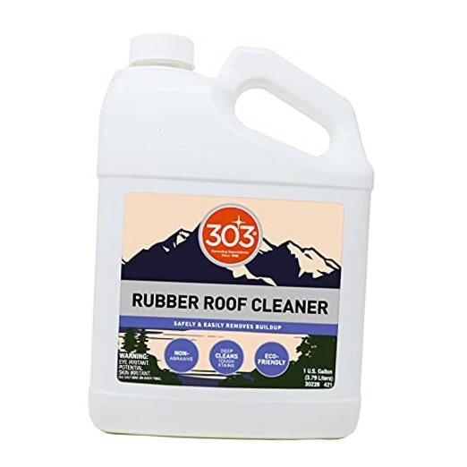 303 Rubber Roof Cleaner - Safely Removes Build Up On The Rubber Roofs of RVs,