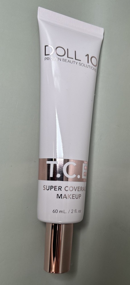 Doll 10 T.C.E Super Coverage Makeup TAN Color 2 oz New LARGE SUPER SIZE