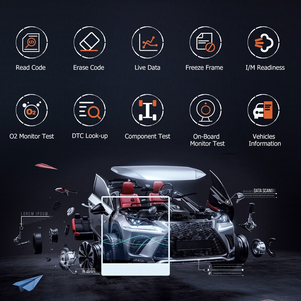 OBDPROG M500 Mileage Odometer Correction Diagnostic Oil Reset Tool Code Reader