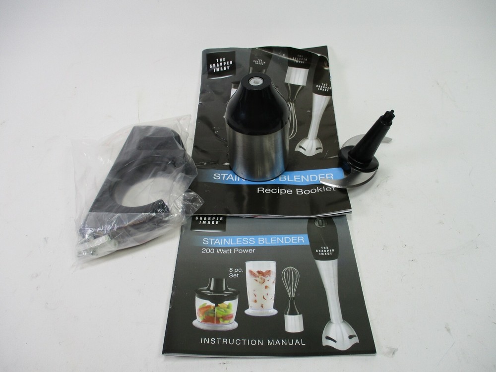 The Sharper Image Stainless Steel Blender Set 200 W *READ*