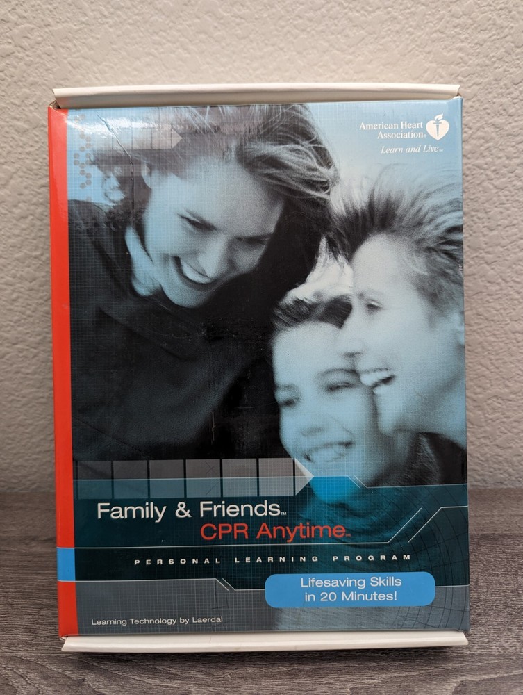 CPR Anytime Family and Friends Personal Learning Program - New, Open Box