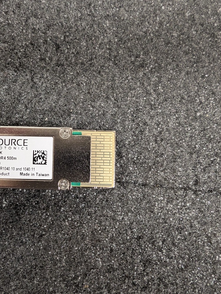 New, Source Photonics, SPQ-4E-DR-CDFK, 400G DR4 500M