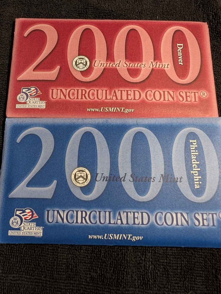2000 US Mint Uncirculated set OGP