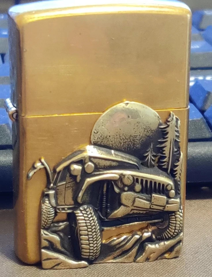 1 piece Brass Jeep DIY sticker suitable