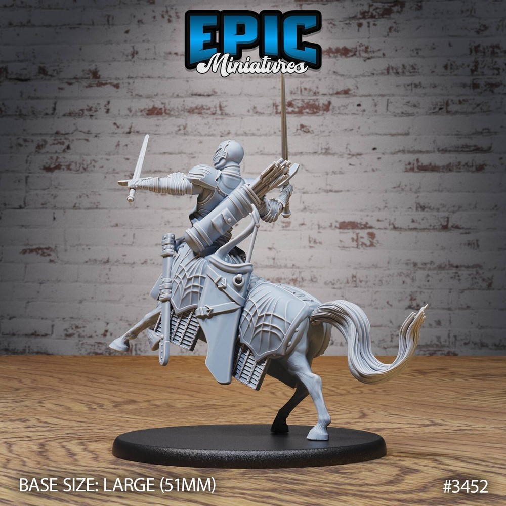 Centaur Knight D&D Dungeons and Dragons Miniature - Epic Miniatures 28mm