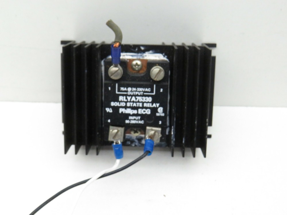 Philips ECG RLYA75330 Solid State Relay 75A 24-330VAC