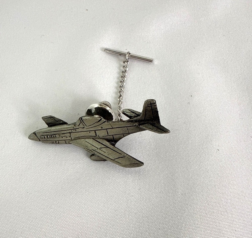 Vintage P-51 Tie Tack
