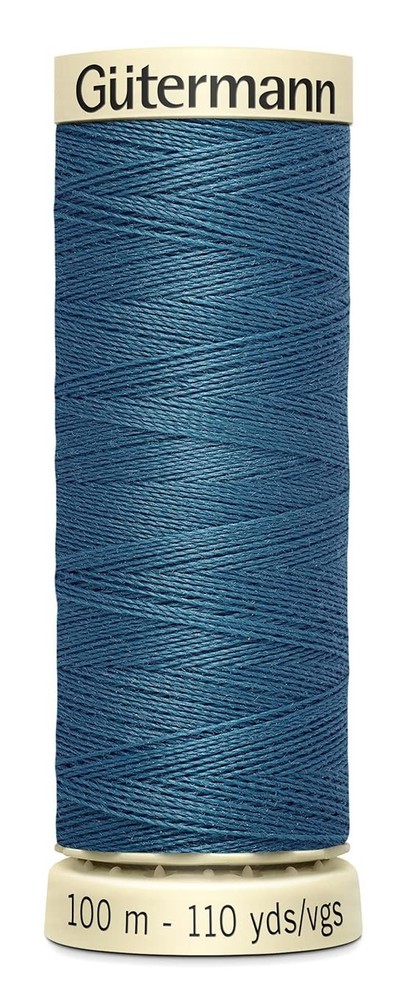 Blue Polyester Sewing Thread 100 Yards All Purpose Hand and Machine Use