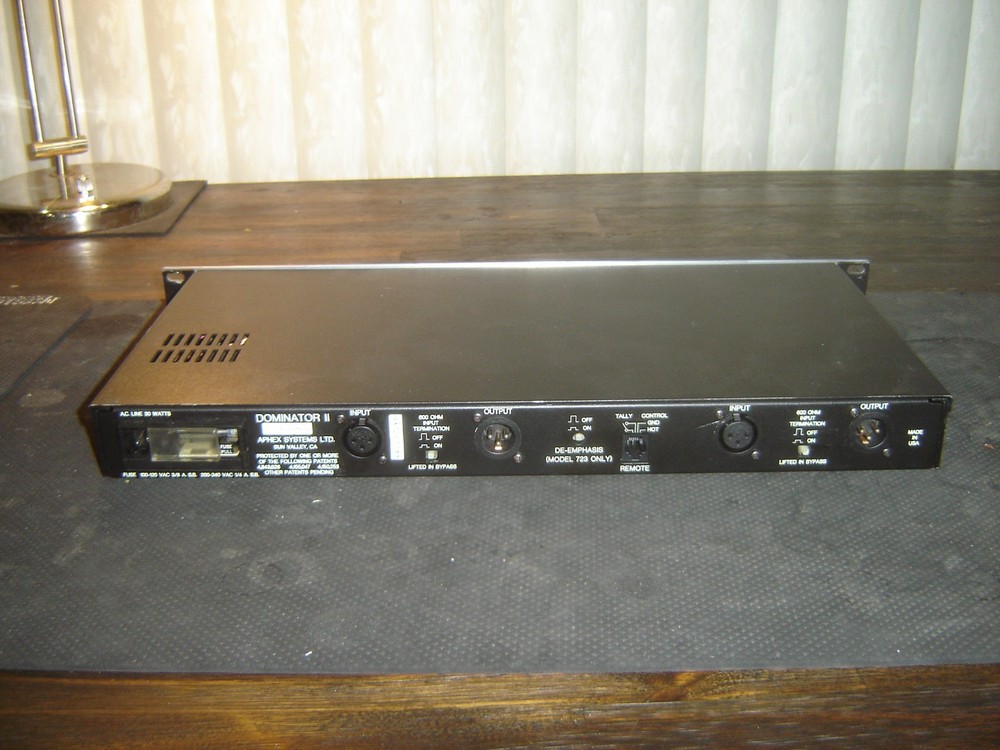 Aphex 723, Precision Multiband Peak Limiter, Vintage Rack