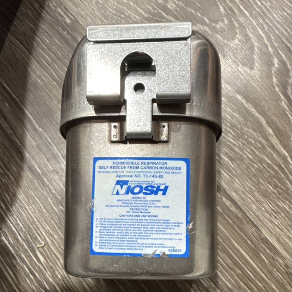 MSA 455299 Self-Rescuer, W-65, W/Belt Loop
