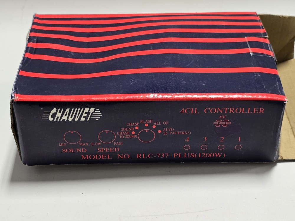 Chauvet 4CH. Controller Model RLC-737 Plus(1200w)