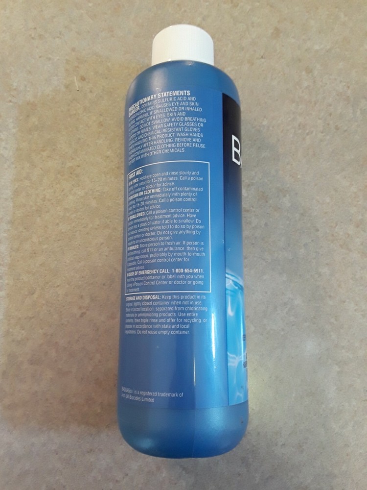 Baqua Spa Filter Cleaner 16 oz Bottle