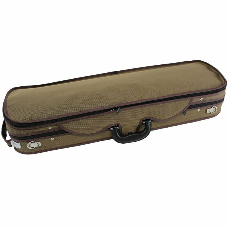Violin Hard Case, Koda 4/4 Size Professional Rectangular Light Weight Wooden ...