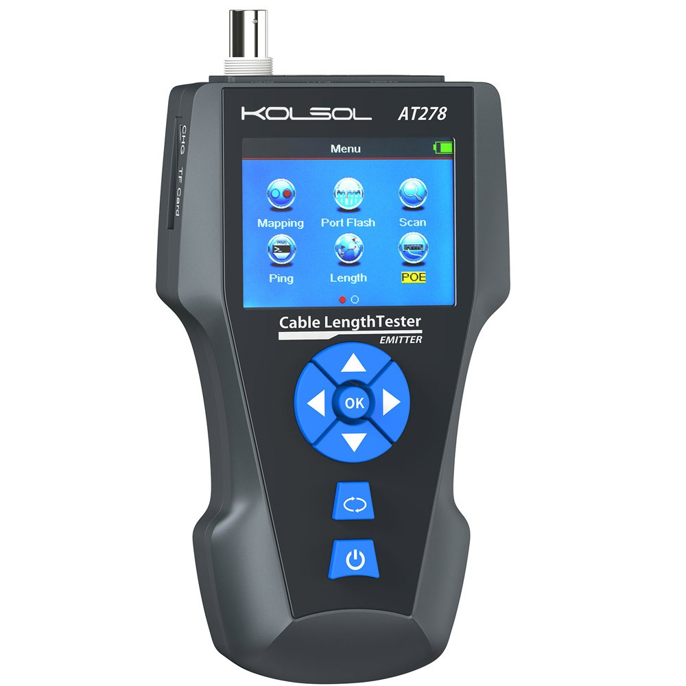 TDR Network Cable Tester Multi-functional RJ45 RJ11 BNC Tracker Metal Cable/PING