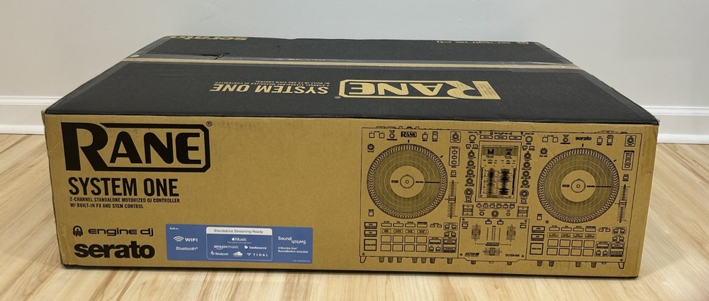 Rane SYSTEM ONE All-in-One Motorized Platters Stems Standalone DJ System