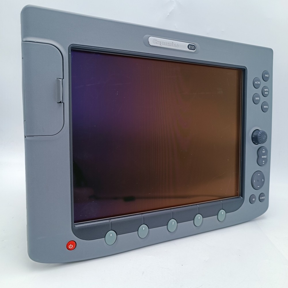 Raymarine E120 MFD Chartplotter Radar Screen Classic Display Marine Navigation