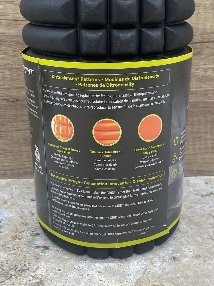 13" Trigger Point Performance - The Grid - Revolutionary 5.5" Foam Roller Green