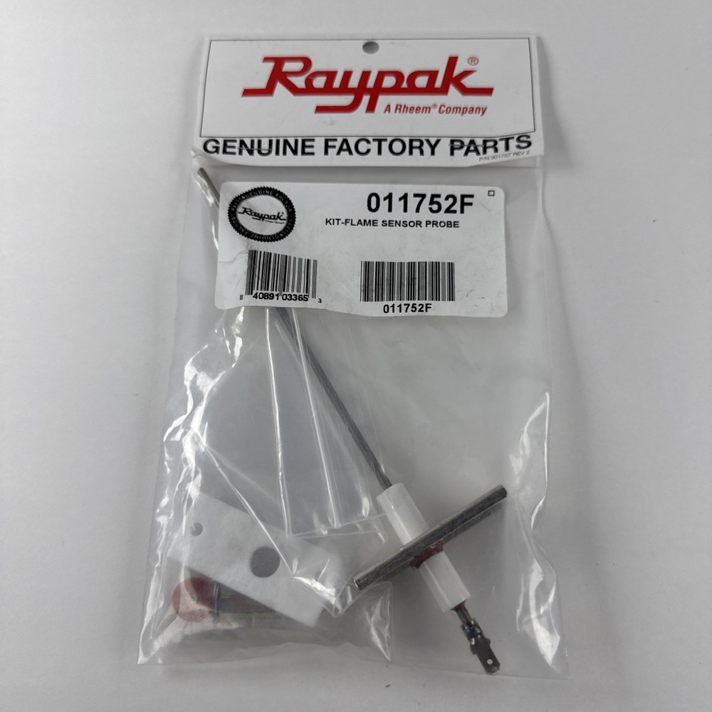 Raypak 011752F Flame Sensor Probe Kit Universal NIB