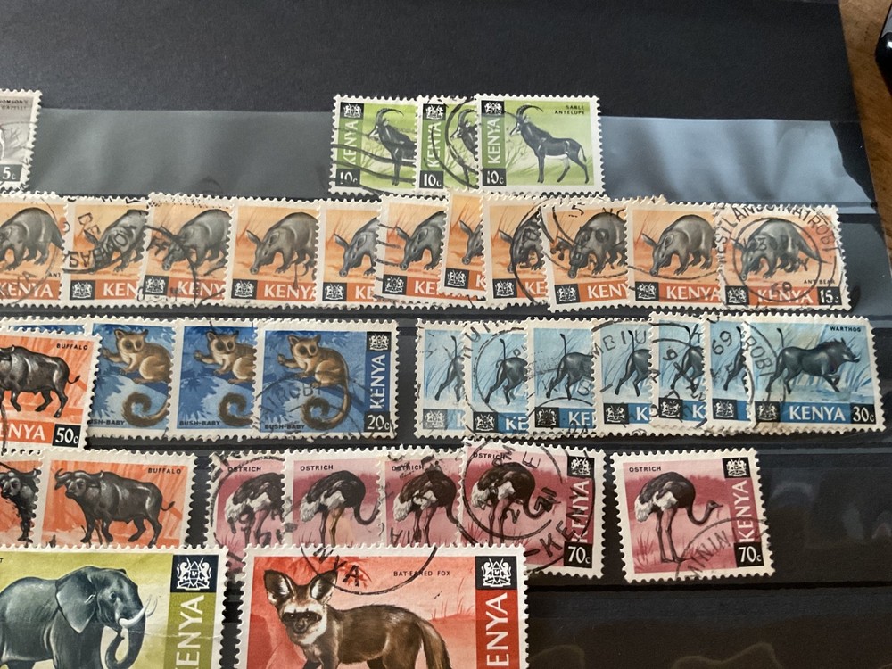 Kenya used stamps B2035