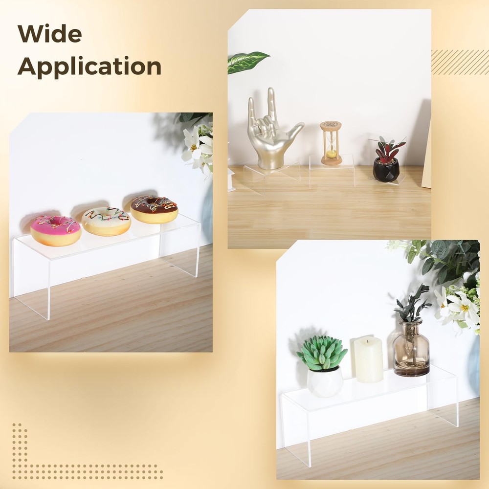 Acrylic Display Risers (4)