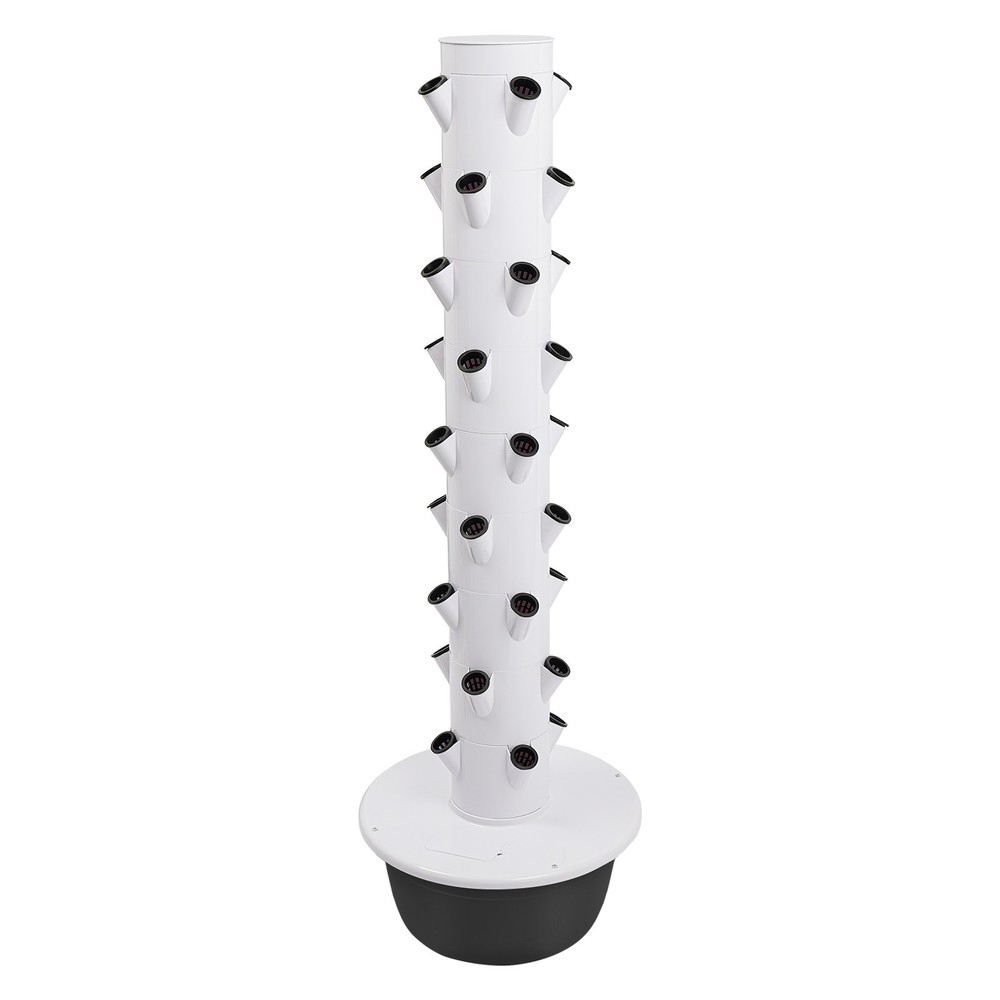 9-Tier Vertical Hydroponics Growing Tower System 36-Plant Capacity Indoor Hydrop