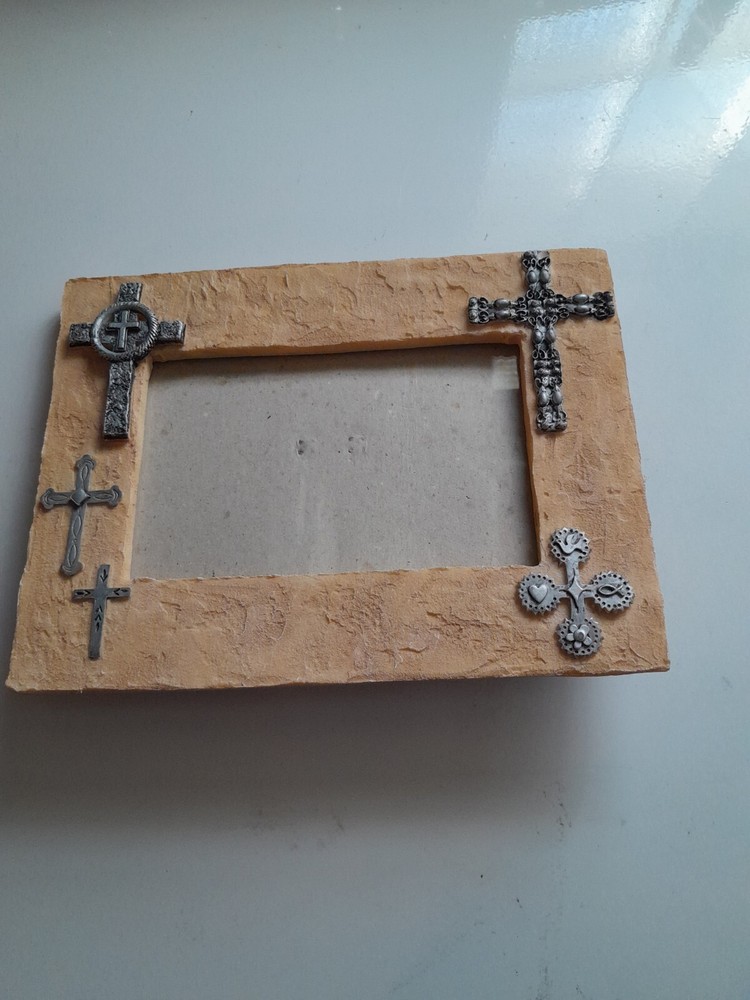Picture Frame with Crosses